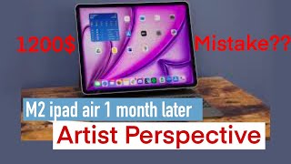 IPAD Air 1 month later Artist Perspective