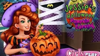 Jessie's Halloween Pumpkin Carving best video games for girls