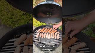 How to smoke #sausages on a #weberkettle #grill