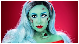 PINUP ZOMBIE TUTORIAL | HALLOWEEN MAKEUP