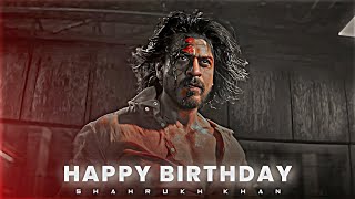 SHAHRUKH KHAN - WAHRAN EDIT | SRK Birthday Special Edit | Wahran Song Edit