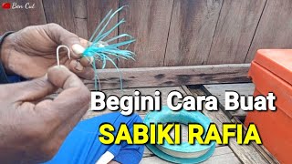 Amazing Catching Fish Video, Ikan Makan Umpan Sabiki Tali Rafia