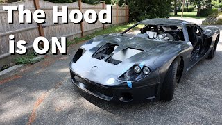 Factory Five GTM Supercar Hood Install! Ep4