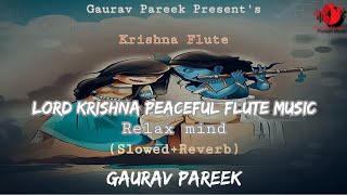 Lord Krishna Peaceful Flute Music | Slowed Reverb | LofI Song | Gaurav Pareek | Shyam Bhajan