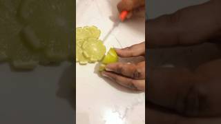 How to easy lemon carving art #fruitcarving #lemon #shortsfeed