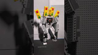 lego upgraded titan traffic light man #shorts #skibiditoilet #titantrafficlightman #lego #knight