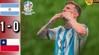 ARGENTINA VS CHILLI 1 - 0 COPA AMERIKA 2024