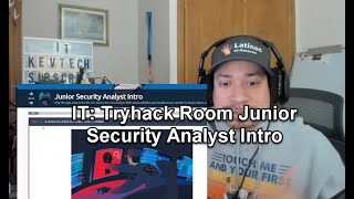 IT: Tryhack Room Junior Security Analyst Intro