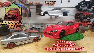 Unboxing Yokomo YD-2Z RTR Toyota Supra GR !!!#yokomo #unboxing #toyota #supramk5 #supra #driftrc