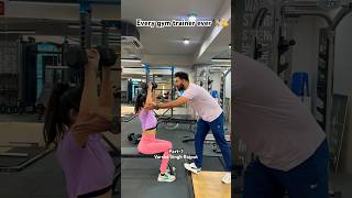 Every gym trainer ever #shorts #varshasinghrajput #gymfunnyvidoes