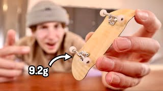 I Got The Lightest Fingerboard POSSIBLE!