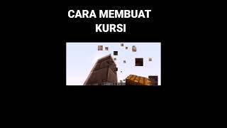 MEMBUAT KURSI DIMINECRAFT