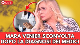 Mara Venier in lacrime dopo l'ultima diagnosi medica