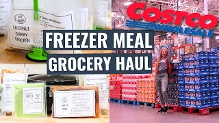 FREEZER MEAL GROCERY HAUL | COSTCO HAUL FOR 40 FREEZER MEALS