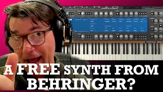 Vintage FREE Synth by Behringer?