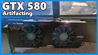 GTX 580 Lightning Extreme Diagnosis | Artifacting