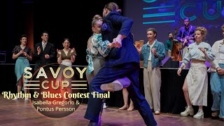 Savoy Cup 2024 - Rhythm & Blues Contest Final - Isabella Gregorio & Pontus Persson