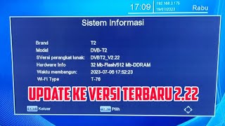 Review Update Firmware STB Tanaka T2 New Ke Versi Terbaru v2.22