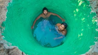 Building The Most Tunnel Swimming Pool Underground