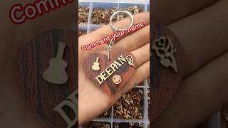 name on keyring  customised