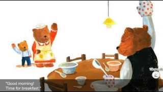 Fairy tale: Goldilocks and the three bears (with subtitles)