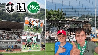 Duell auf Augenhöhe endet unentschieden"FC Lugano vs FC St Gallen Stadionvlog" (01.09.2024)