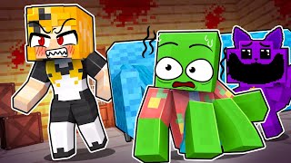 Surviving 24 HOURS With CRAZY BABYSITTER in Minecraft!