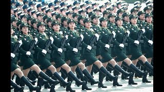 CHINESE MILITARY FEMALE PARADE 2019 vs 2009 vs 1999