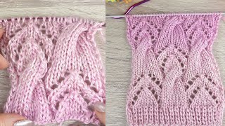 In 25 minutes you are going to understand what knitting is! Pattern for Beginners With Subtitles!