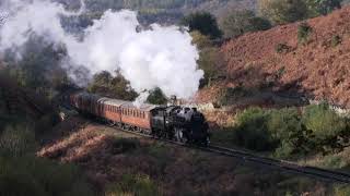 BR Standard Class 4MT No.76079  southbound at Water Ark [NYMR 2018]