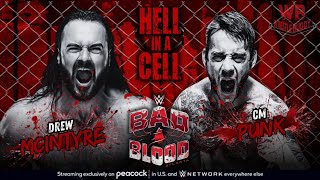 CM Punk vs. Drew McIntyre (Hell in a Cell) Bad Blood