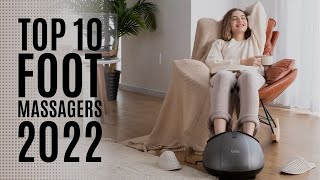 Top 10: Best Foot Massager Machines of 2022 / Shiatsu Deep Kneading Massager, Heat, Vibration