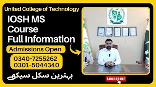 IOSH MS Certification | IOSH Training| IOSH Course in Rawalpindi Islamabad | IOSH Course Information