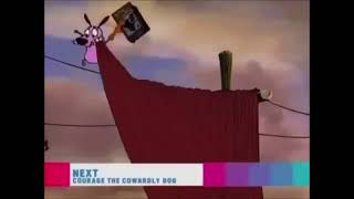 Cartoon Network Noods Up Next Banner - Courage The Cowardly Dog