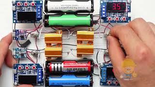 DIY Copy Liitokala Battery Charger Test Capacity 18650 OLD and NEW Batteries TP4056 ZB2L3