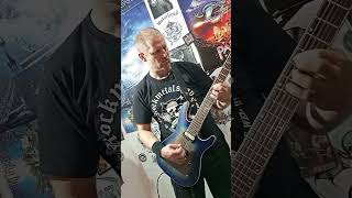 Black Sabbath - Iron Man, but only guitar #shorts #metal #music #jamming #guitarcover