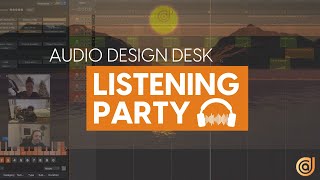 Behind the Scenes of an Audio Design Desk listening party