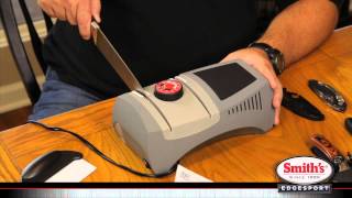 Smith's Adjustable Edge Pro Electric Knife Sharpener Instructional Video