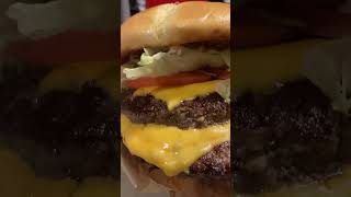 #shorts Would You Try This? Double Cheeseburger! | Fun Taste Test Eating Food Scene Comedy Challenge