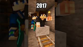 2013 vs 2017 vs 2024 Minecraft