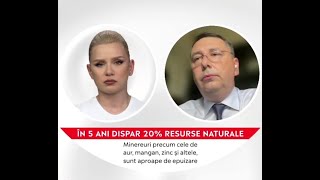 În 5 ani dispar 20% din resursele naturale (Cristian Pocol LIVE la Aleph News)