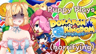 💙🐶💙 Cute Puppy Plays HORRIFYING HALLOWEEN GAME... and it's Dokapon Kingdom!