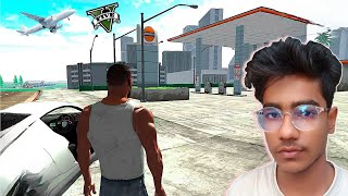 Aj Plane Uraneke Sath Indian Oil Prtrol Pump Bhi Dekh Liya | GTA-5 Gameplay | Indian Bike Driving 3d