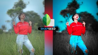 Snapseed Amazing Darkness Photo Editing 🔥 | Snapseed Best Dark Blue Effect