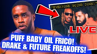 🔴DIDDY IN BABY OIL FRICO!|DRAKE AND FUTURE UP NEXT?!|JAY-Z TOO?!|LIVE REACTION! 🤯 #ShowfaceNews