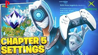 NEW BEST Controller Settings 🎮 + Sensitivity For Fortnite (PS4/PS5/XBOX/PC)