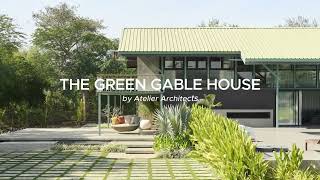 "The Green Gable: A Sustainable Weekend House in Indore"