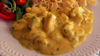 Самый простой и вкусный рецепт из куриного филе. Рецепт курицы с соусом карри.