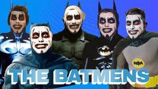 Danhausen finds the batcave (import Batman actioned figures)