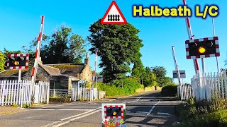 Halbeath Level Crossing, Dunfermline (Fife)